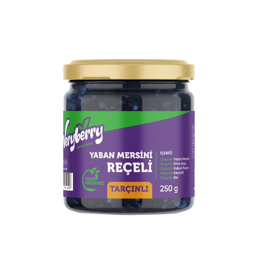 Very Berry Yaban Mersini Reçeli (Tarçınlı)